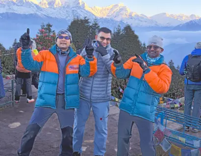 Khopra danda trek in Nepal's annapurna region offers stunning himalayan mountain view including mount annapurna and dhaulagiri ranges