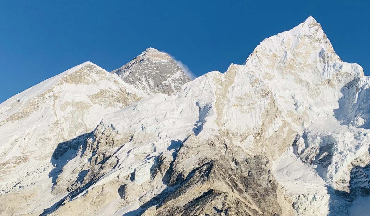 Highest mountain peak mount everest nepal 