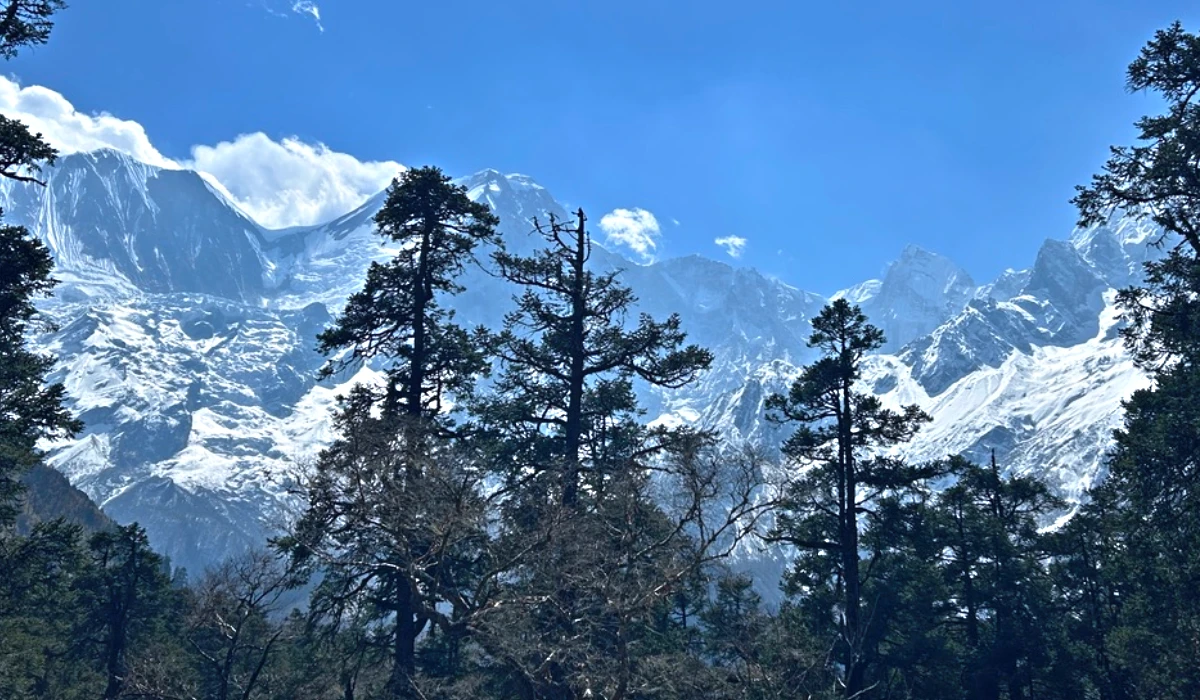 Manaslu circuit trek permit cost and himalayan scenery manaslu nepal