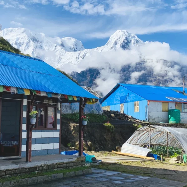 Mardi Himal Trekking Trail with High Camp Village Nepal