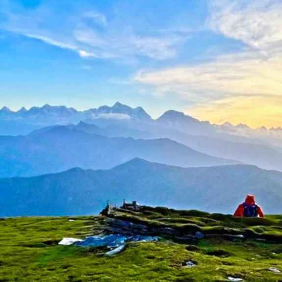 Nepal's off the beaten trekking path trail pikey peak trek nepal