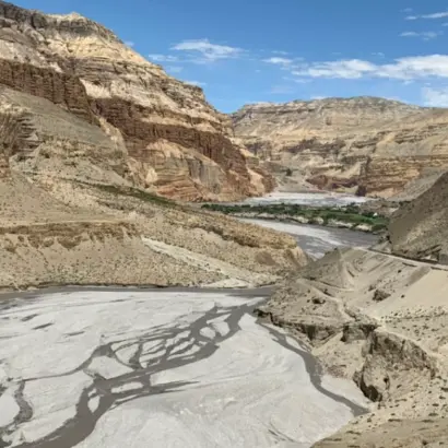 Top 5 Summer Treks in Nepal with a scenic landscape from upper mustang trekking region nepal