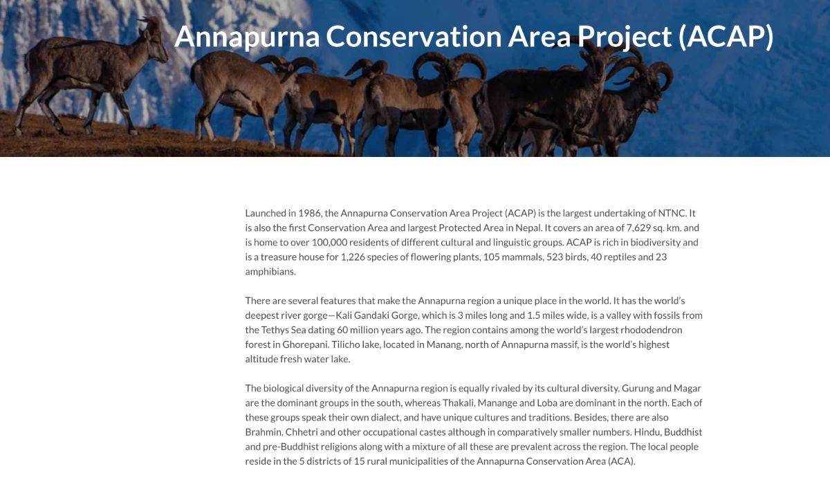 visa and permit information with immigration nepal and annapurna conservation area