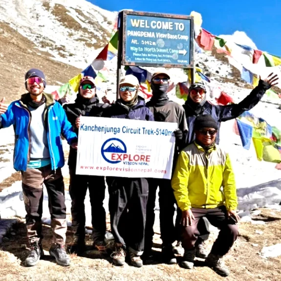 Kanchenjunga Circuit Trekking Trail with Kanchenjunga Base Camp Nepal