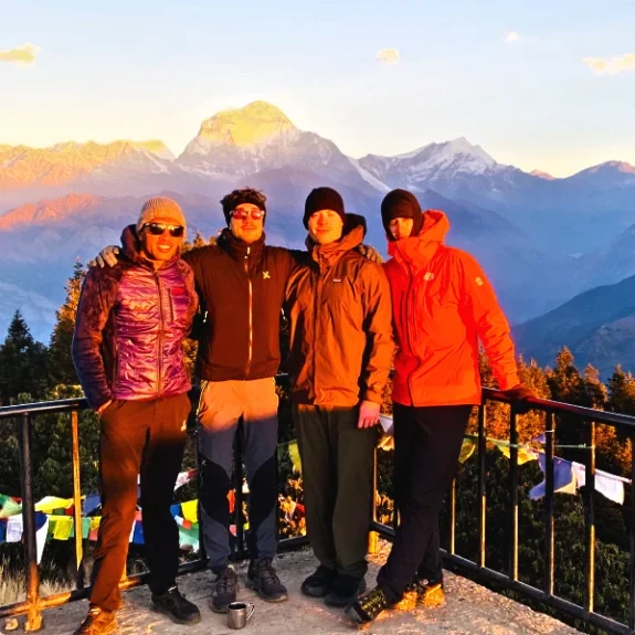 Poonhill Annapurna View Trek Trail and View from Poonhill Nepal