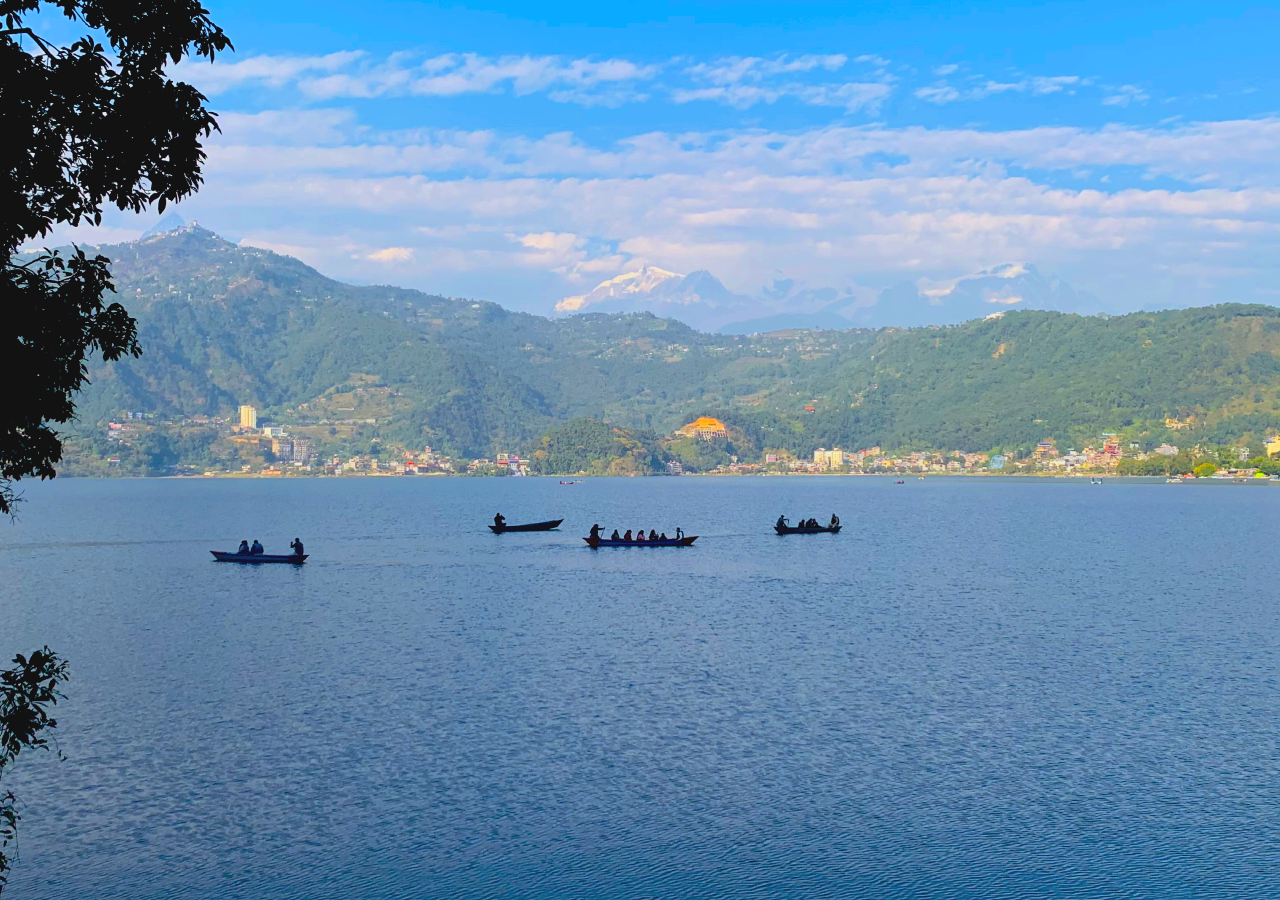 Nepal luxury tour experience activities in pokhara and beautiful phewa lake pokhara nepal