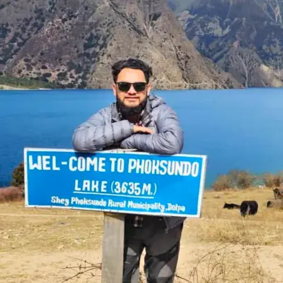 Shirish Silwal, an avid explorer and travel consultant of Explore Vision Nepal