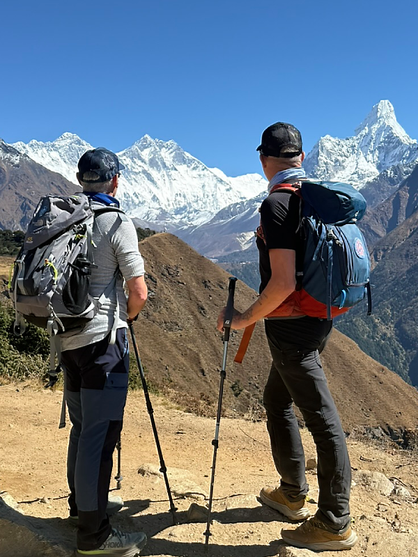 Explore vision nepal home page image with spectacular Everest region scenery with Mount Everest view