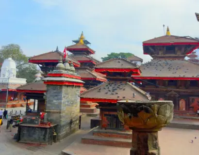 Kathmandu valley day tour feature image with historical kathmandu durbar square