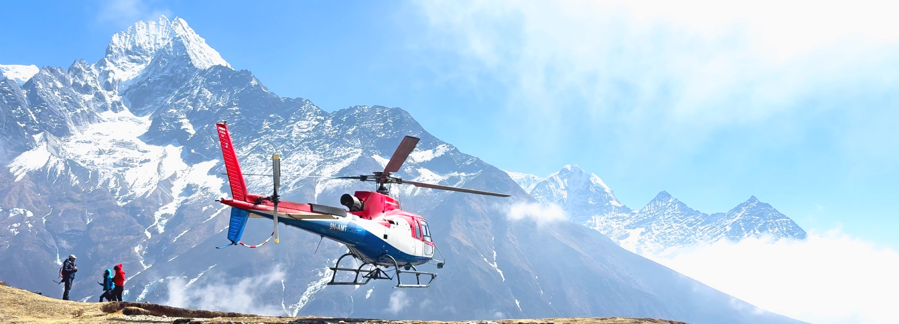 Nepal helicopter tour with fantastic heli ride in high himalayas nepal