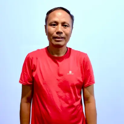 Leading trekking and tour company in Nepal, Explore Vision Nepal's experience trekking guide and leader mr. Kumar Tamang