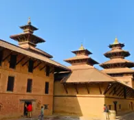 Historic palaces and temples at Patan Durbar Square Nepal UNESCO World Heritage Site